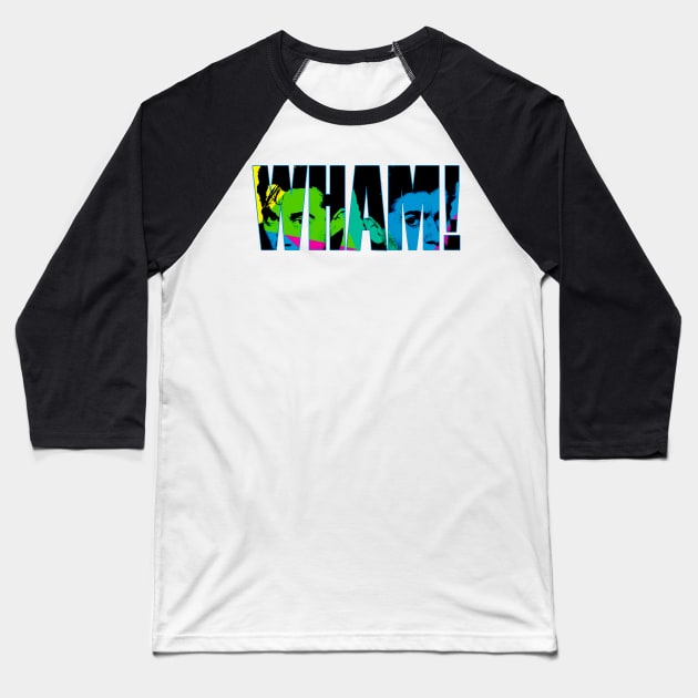 Wham Boys!! Baseball T-Shirt by Faiz Gagak Slot